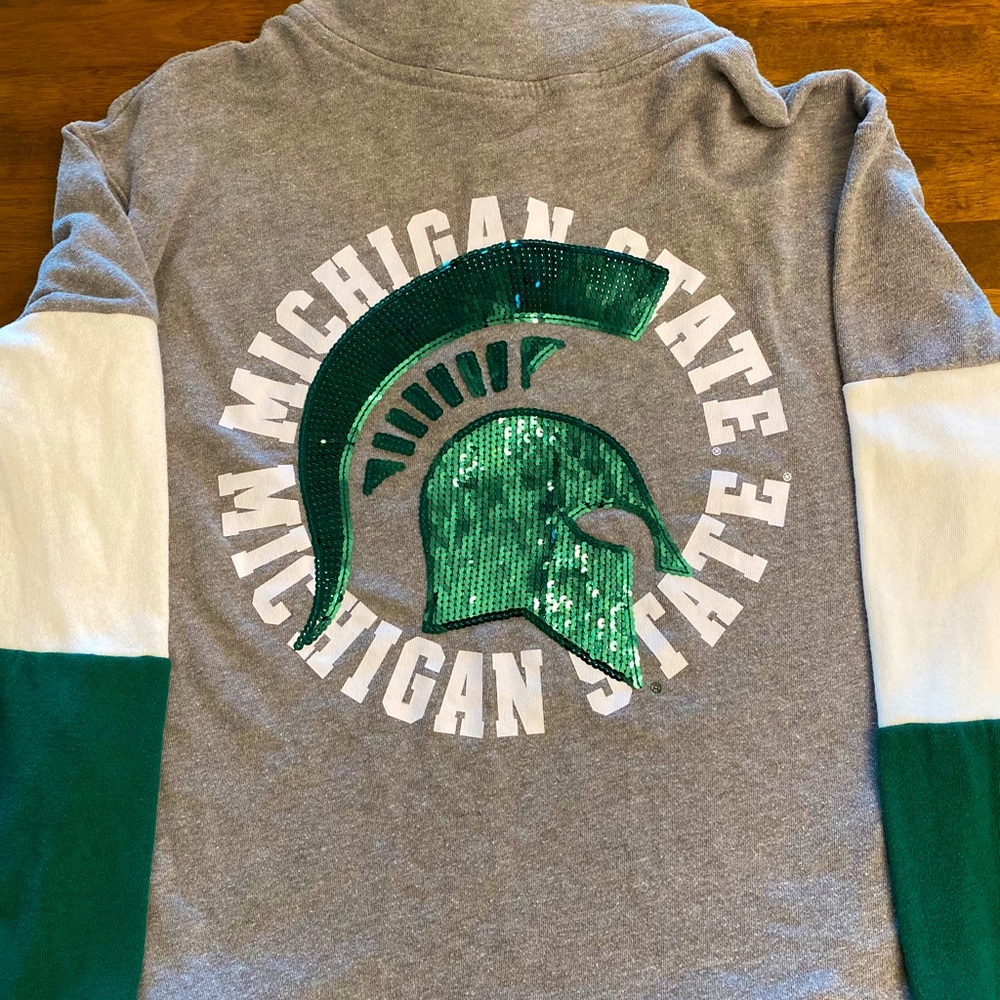 PINK Victoria’s Secret Michigan State Pullover